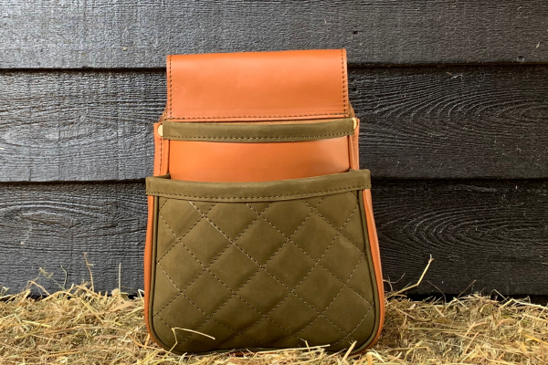 Pouch Camel - Forest Green